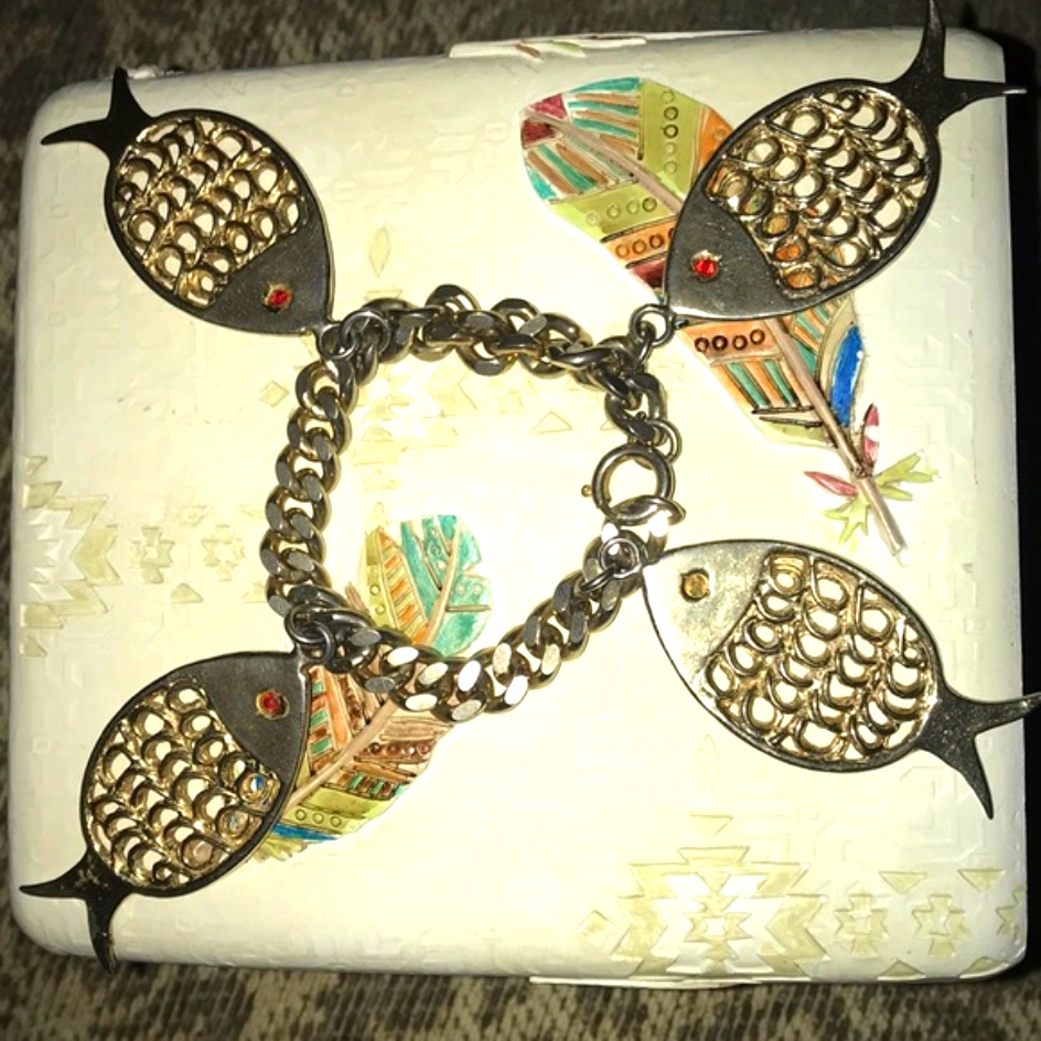 Vintage Very Cool Fish Bracelet Big Fish Germany